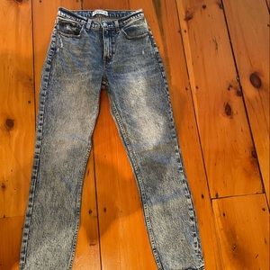 Abercrombie mom high rise jeans